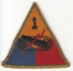 WWII Patch 1st Armored Division