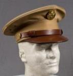 WWII Army Enlisted Visor Cap Hat