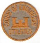WWII Corps of Engineers Utilities Patch