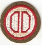 WWII 31st Infantry Division Variant Patch