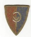 WWII 38th Division Green Back Patch