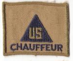 WWII Civilian Chauffer Patch