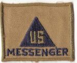 WWII Civilian Messenger Patch