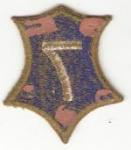 WWII 7th Corps Patch Green Back
