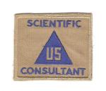 Civilian Scientific Consultant Patch