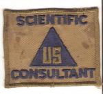Civilian Scientific Consultant Patch