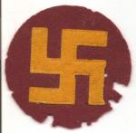 Pre WWII 45th Division Patch Swastika