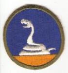 WWII 59th Infantry Division Ghost Division Patch