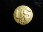 WWII US 82nd Collar Disc