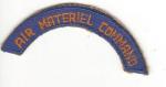 WWII AAF Air Material Command Arch Patch