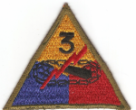 WWII 3rd Armored Division Patch Variant