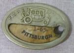 WWII Era Fisher Body ID Badge Pittsburgh
