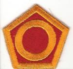 WWII 50th Infantry Division Patch Ghost