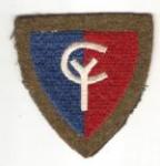 WWII 38th Infantry Division Patch Felt