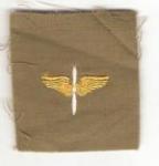 WWII AAF Officer Insignia Collar Patch