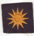 WWII 40th Infantry Division Patch Felt