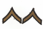 Pre WWII PFC Rank Patches