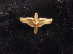 WWII AAF Winged Prop Sweetheart Pin