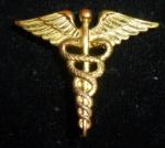 WWII Medical Officer Insignia Pin