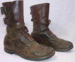 WWII Double Buckle Boots