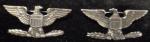 WWII Colonel Insignia Set Sterling