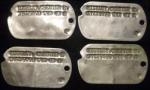WWII Army Dog Tags Chester Highley