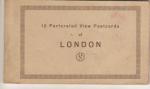 WWII Souvenir London Postcards