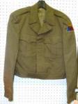 WWII Officer Ike Jacket 1st Armored