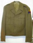 WWII Officer Ike Jacket 3rd Armored