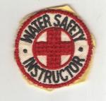 Red Cross Water Safety Instructor Patch