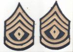 Altered 1st Sergeant Patches Pre-1942