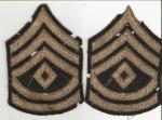 WWII 1st Sergeant Patches Altered 1942