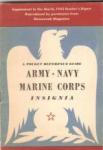 Army Navy Marine Corps Insignia Booklet 