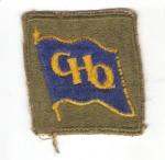WWII General Headquarters GHQ Patch