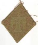 WWII 45th Division Green Back Patch