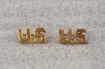 WWII Army Officer US Collar Insignia Set