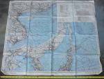 WWII Silk Map Escape Evasion Japan 1945