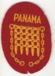 WWII Panama Hellgate Patch Felt