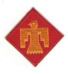 WWII 45th Infantry Division Patch