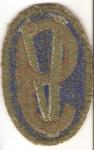 WWII 95th Infantry Division Patch Green Back