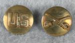 WWII US & Cavalry Collar Disc Enlisted