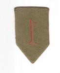 WWII 1st Infantry Patch Green Back