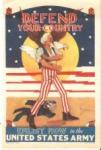Uncle Sam Defend Your Country Poster