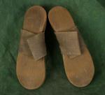 WWII Wooden Army Shower Shu Shoes
