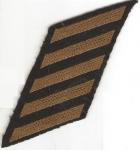 WWII Army Service Stripes Row of 5