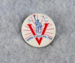 Worth Fighting For Victory Pin Button