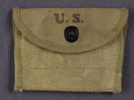 WWII era Rigger Made Canvas Pouch