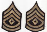 WWII 1st Sergeant Patches Pre-1942