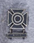 WWII Army Sharpshooter Badge Rifle