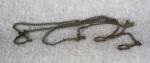 WWII Dog Tag Early Linked Chain J Hooks